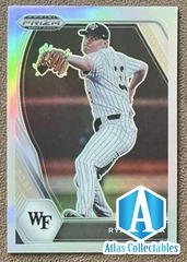 2021 Panini Prizm Draft Picks Silver Holo Ryan Cusick Rookie #PDP24